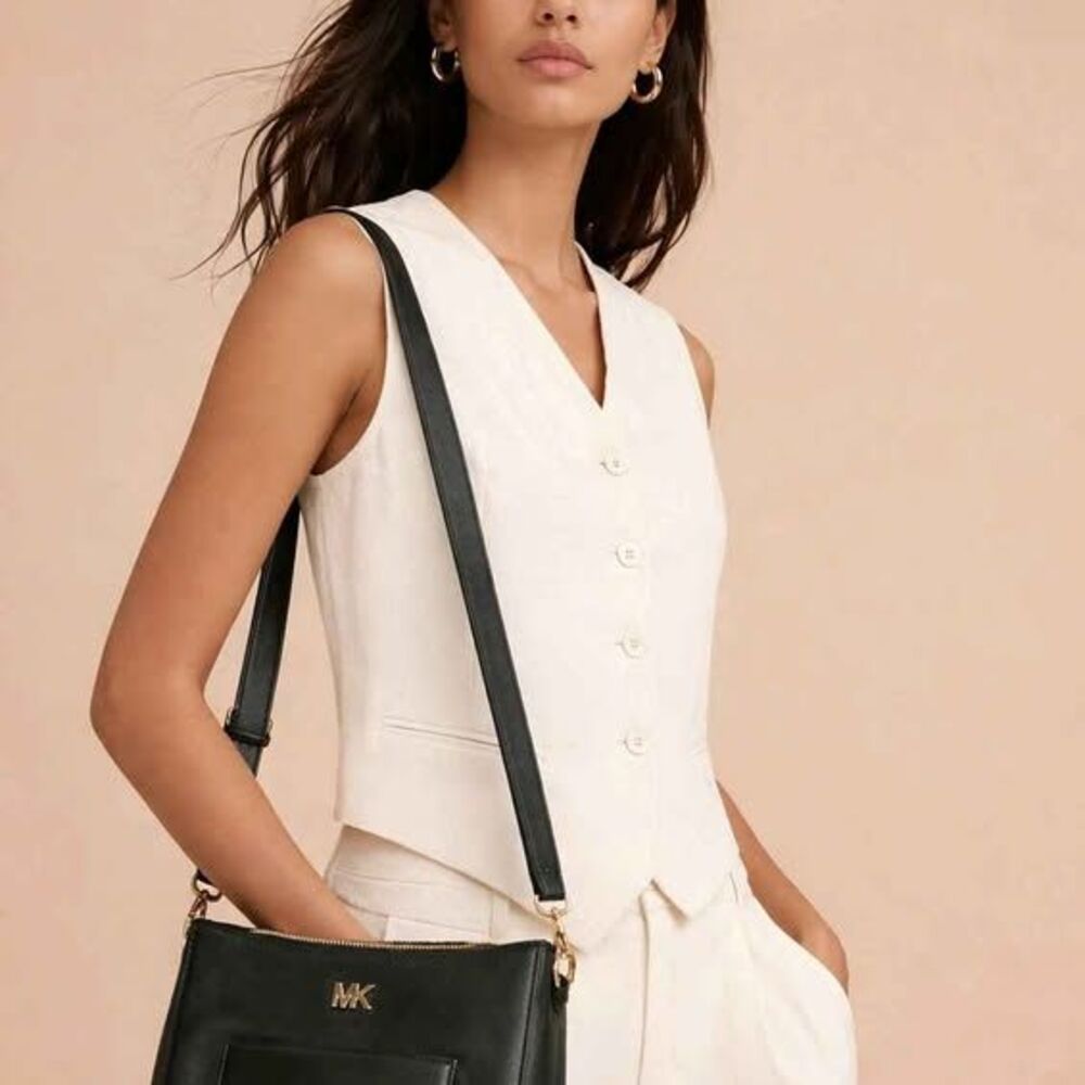 Michael Kors Black Crossbody Bag & Wallet Set